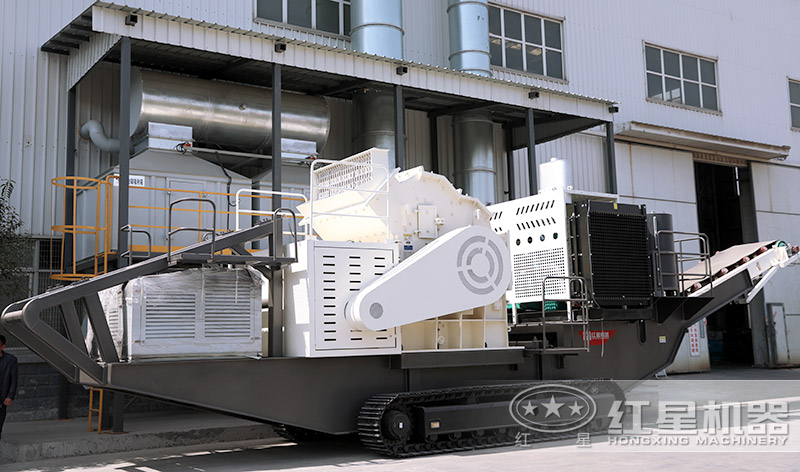移動制砂機(jī)，石料加工成機(jī)制砂