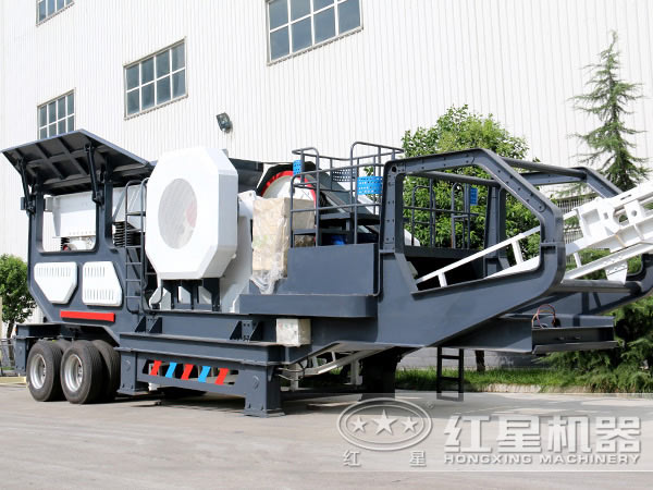 國產(chǎn)移動式破碎機(jī)