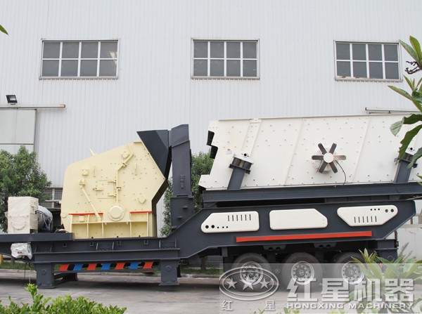 移動(dòng)式1315反擊破碎機(jī)