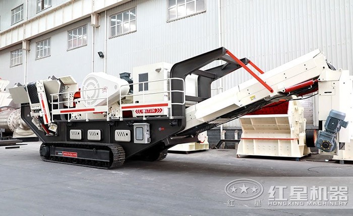 履帶式車載移動粉碎機(jī)