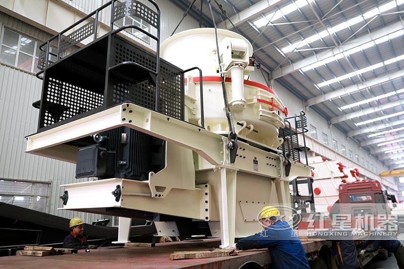 紅星人工打沙機(jī)車(chē)間裝車(chē)發(fā)貨