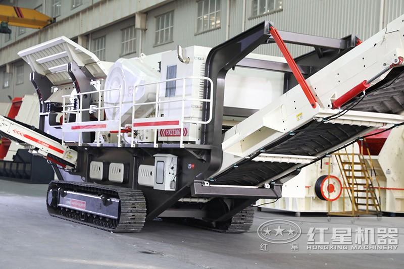 紅星履帶式移動破碎機(jī)