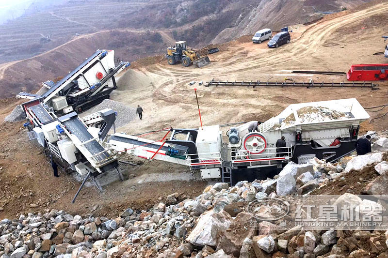 三臺(tái)聯(lián)機(jī)，效能高破碎，可安排就近現(xiàn)場(chǎng)考察