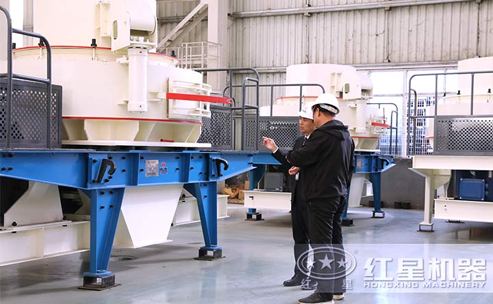 河卵石打砂機廠區(qū)